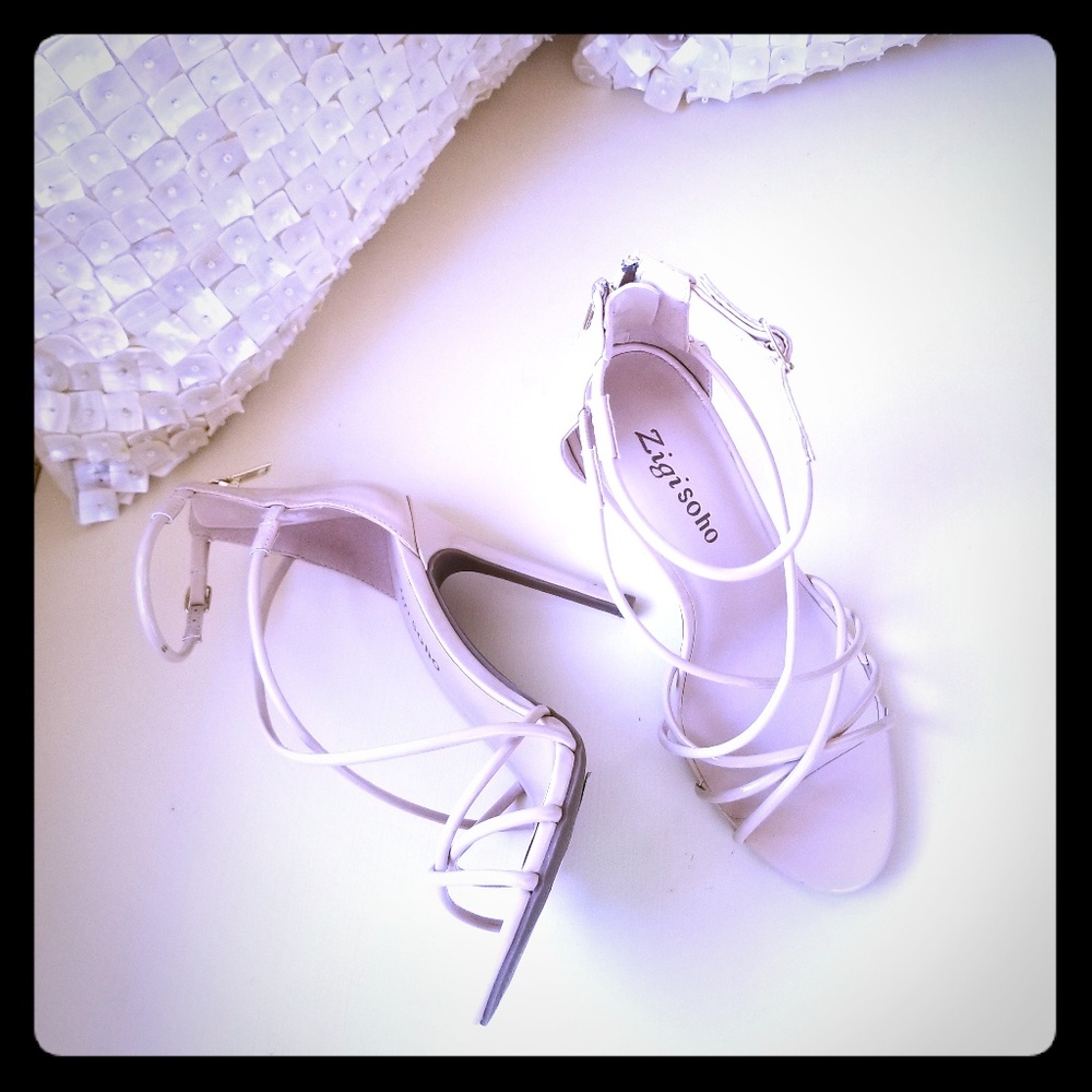Nude Strappy Heel